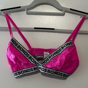 Bonds Pink Lace Bra